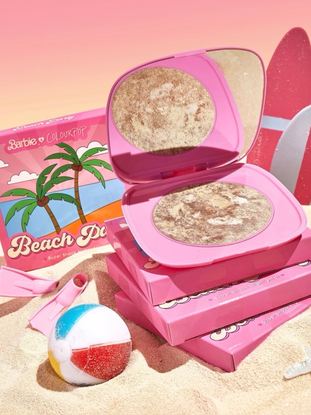 Barbie Colourpop Beach Party Super Shock Highlighter NWT